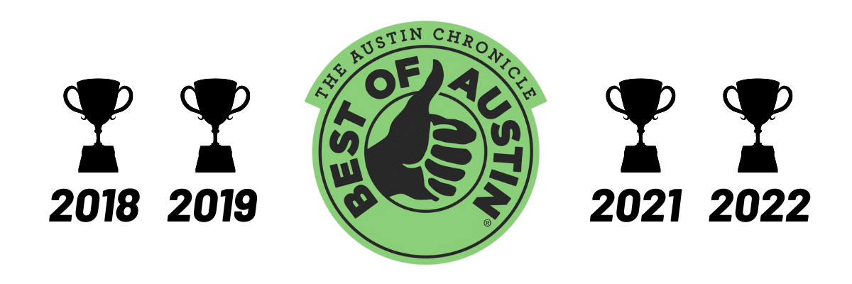 List of Radiant's Best of Austin Awards