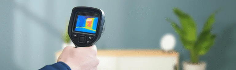 A Radiant plumber doing leak detection