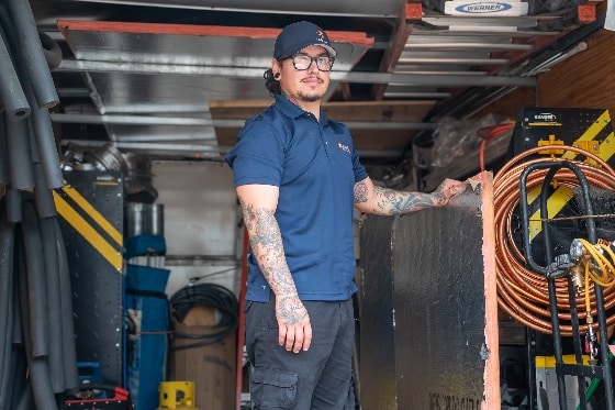 Radiant Tech in Truck