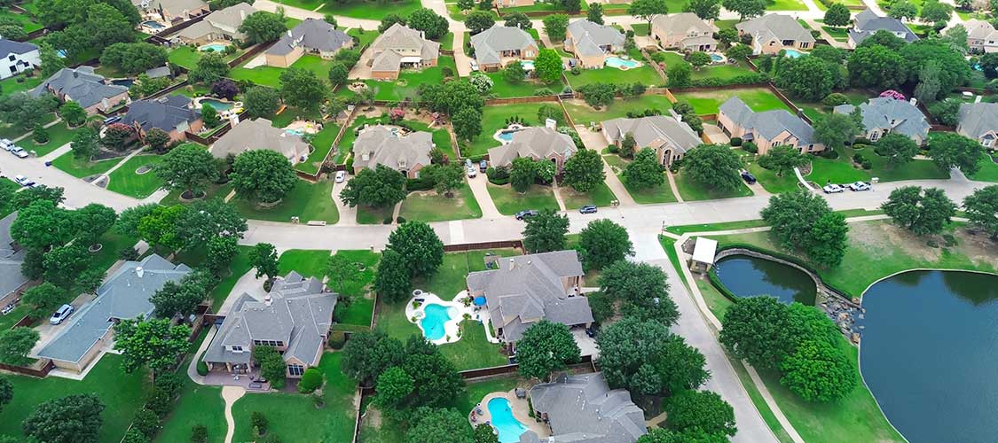 A luxury planned community in Texas